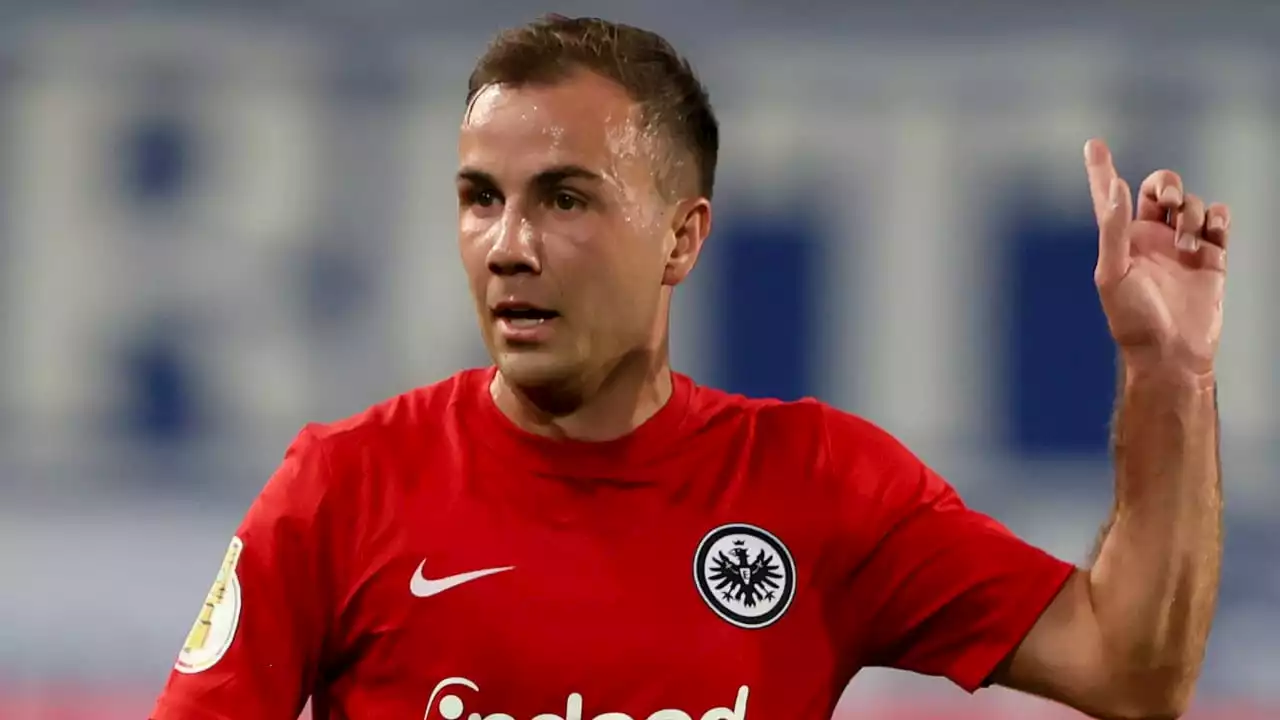 DFB-Pokal, 1. Runde: Magdeburg – Frankfurt 0:4 – Mario Götze gleich Eintracht-Chef