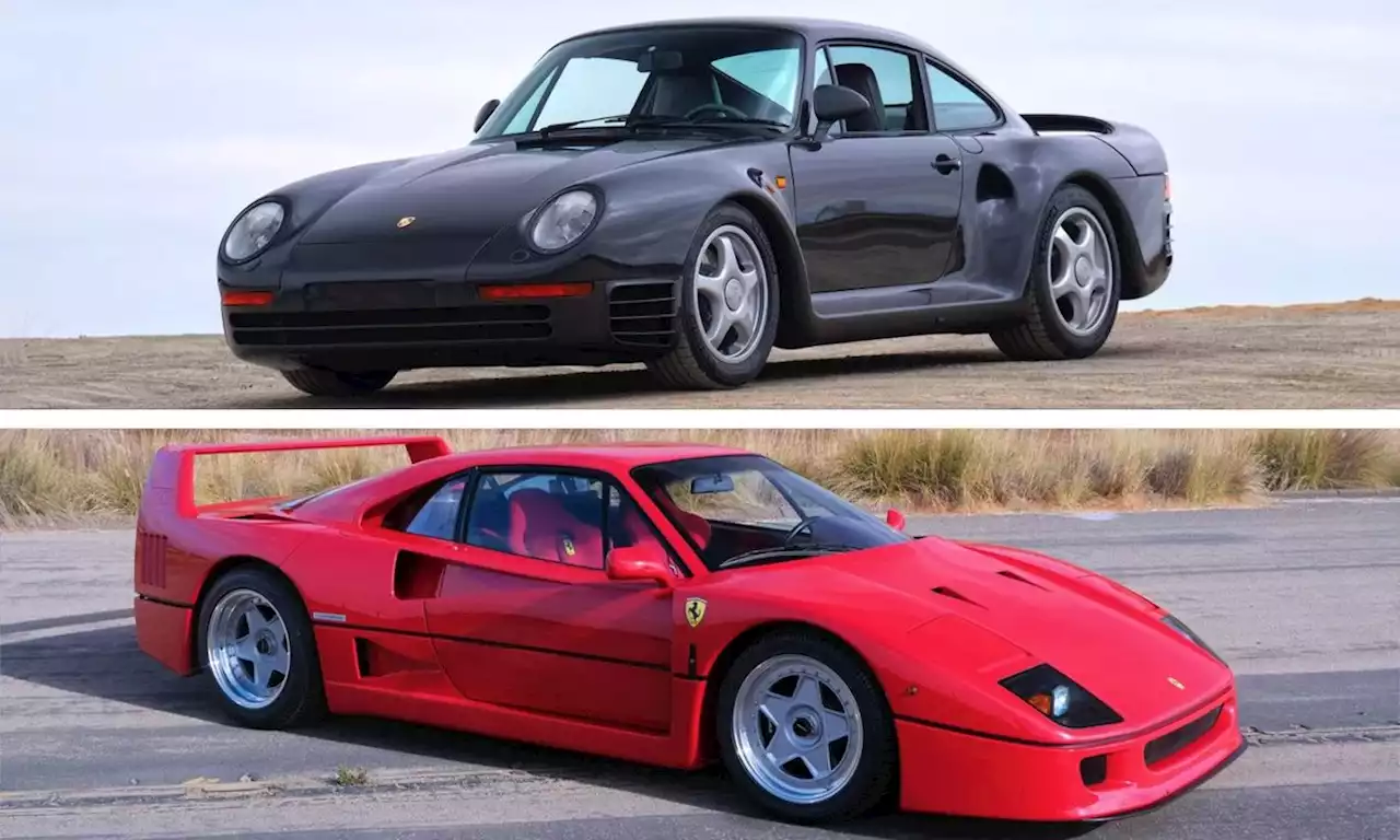 Porsche 959 or Ferrari F40? Take Your Choice of Today's Bring a Trailer Picks