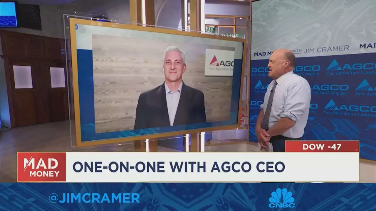 Watch Jim Cramer's full interview with AGCO CEO Eric Hansotia