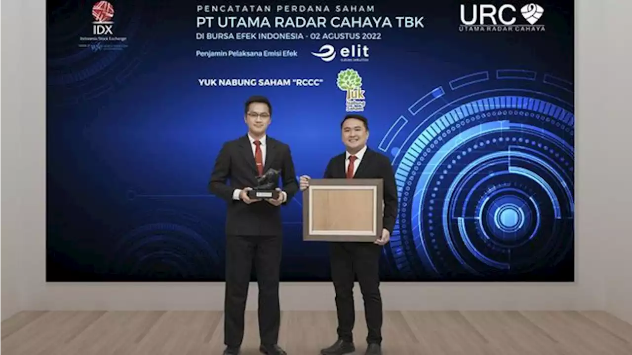 Debut di BEI, Saham Utama Radar Cahaya (RCCC) Ambles 5,19%