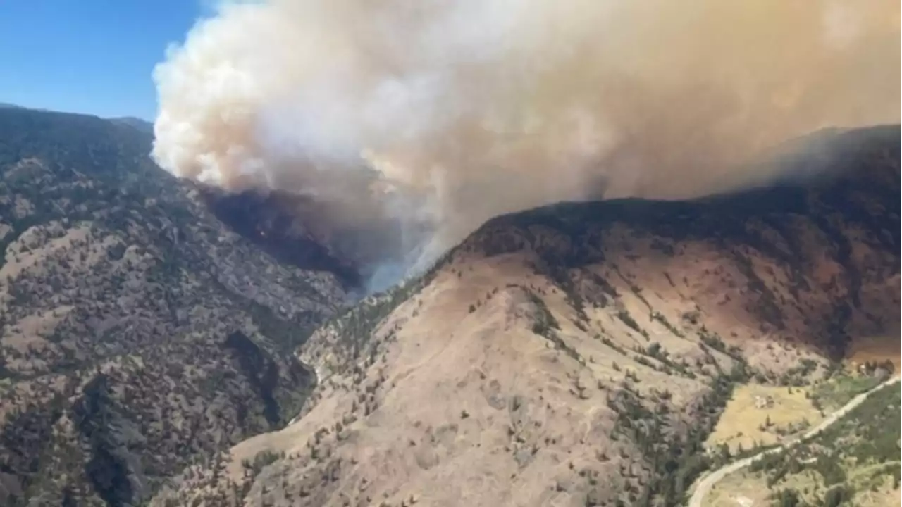 Cooler weather could offer respite to crews battling wildfire in B.C.'s southern Okanagan