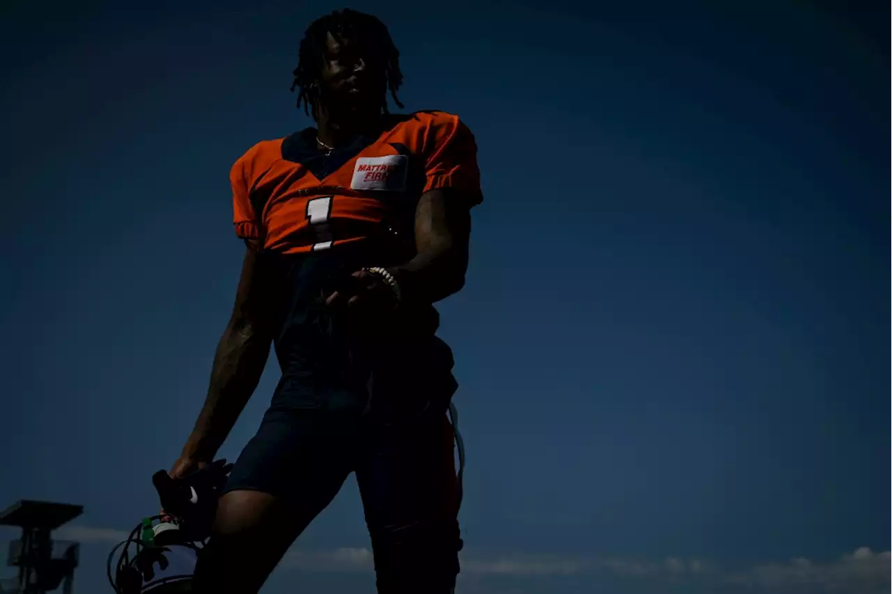 Upon return to practice, Broncos receiver KJ Hamler details mental health struggles of offseason