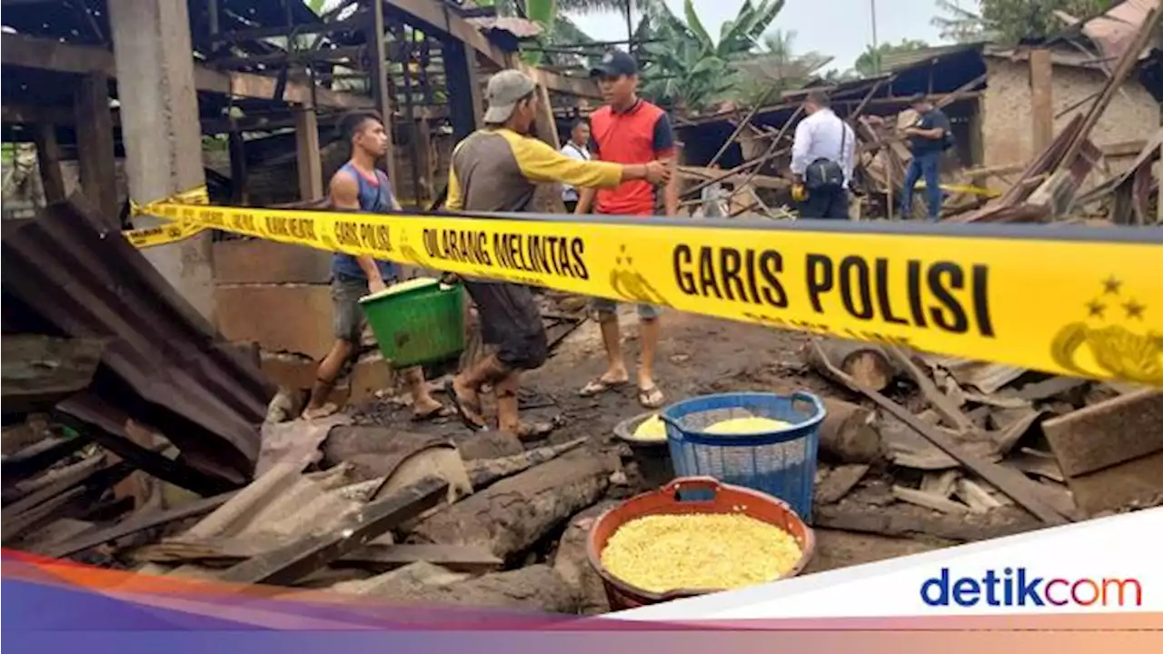 7 Rumah Warga Rusak Akibat Ledakan Pabrik Tahu di Asahan