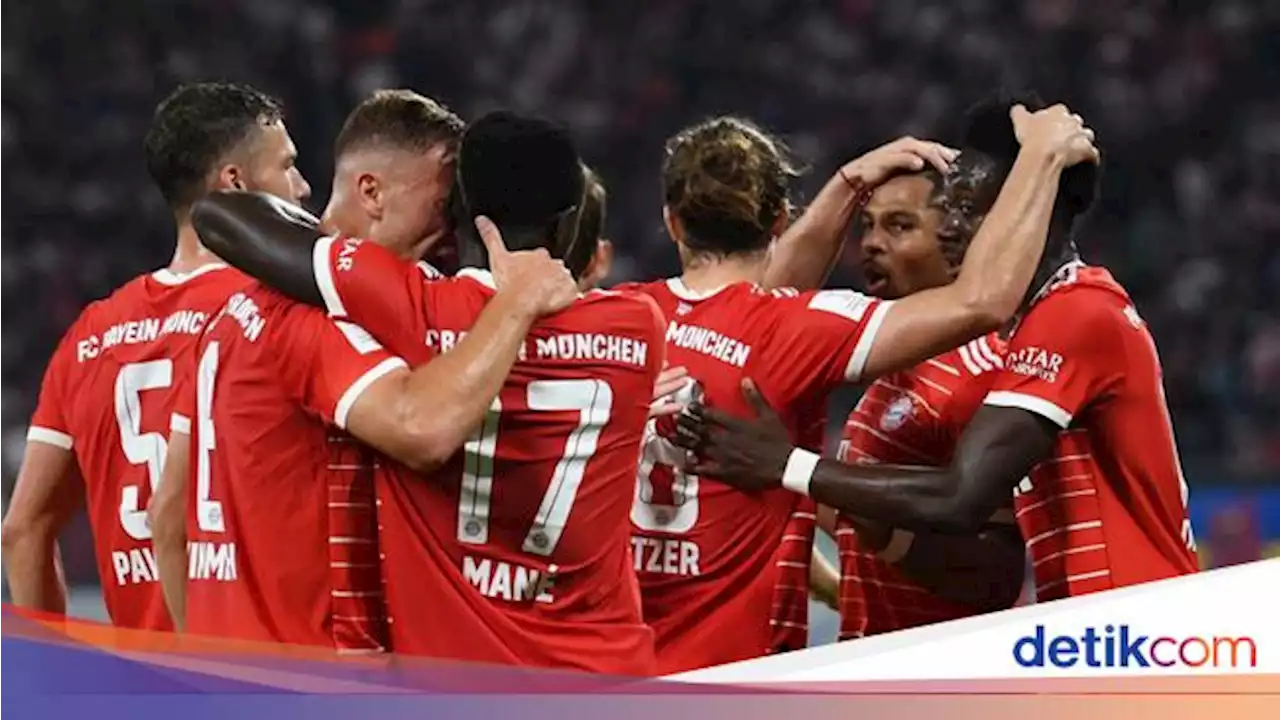 Raih Piala Super Jerman, Modal Bayern Bidik Treble Musim Ini