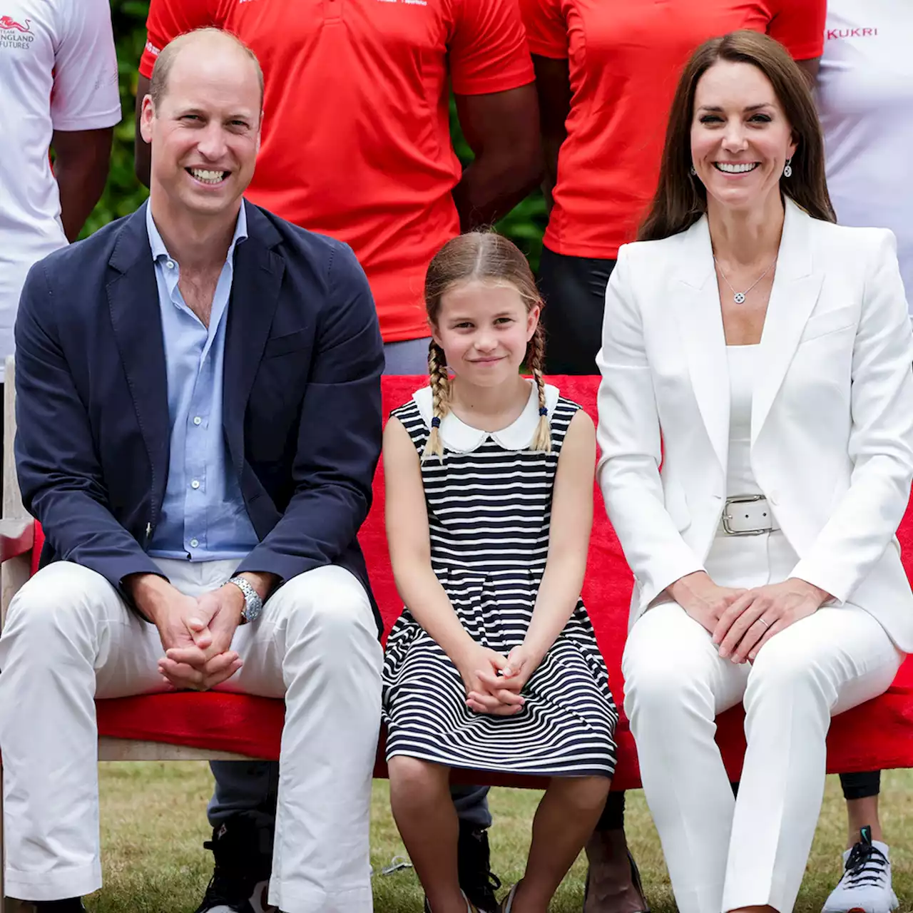 Princess Charlotte Steals the Show at Commonwealth Games With Prince William and Kate Middleton - E! Online