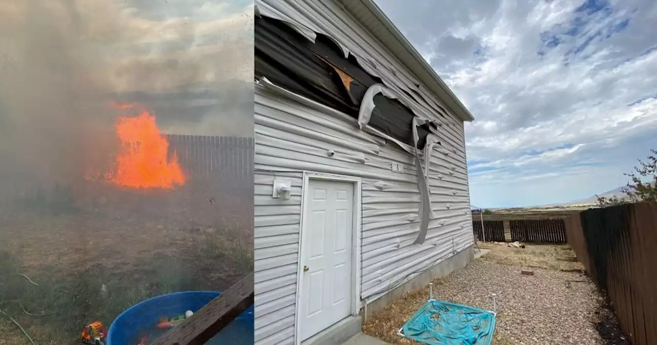 Close call: Fast actions from neighbors, firefighters minimize wildfire damage to Tooele homes