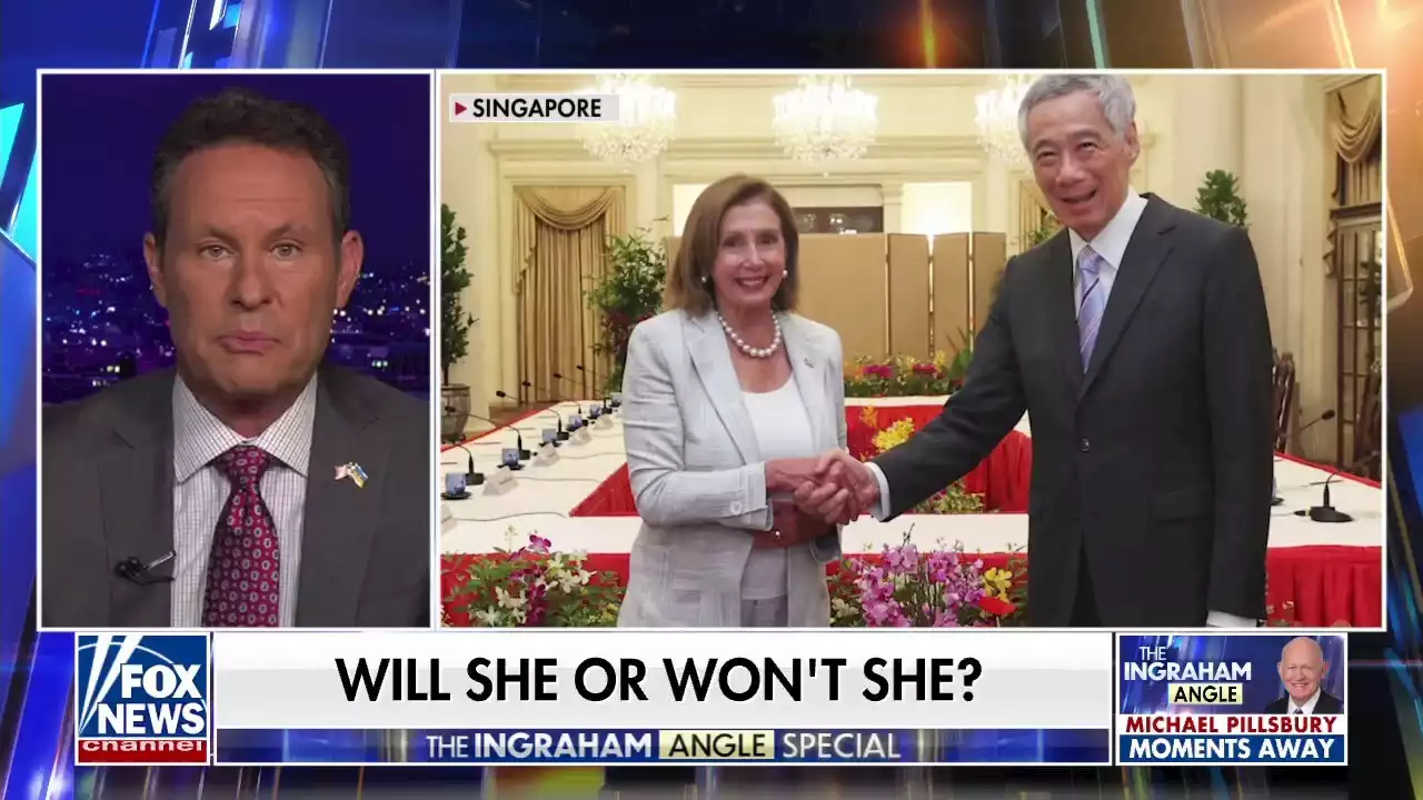 Brian Kilmeade: Remember two months ago President Biden said we would defend Taiwan's independence?