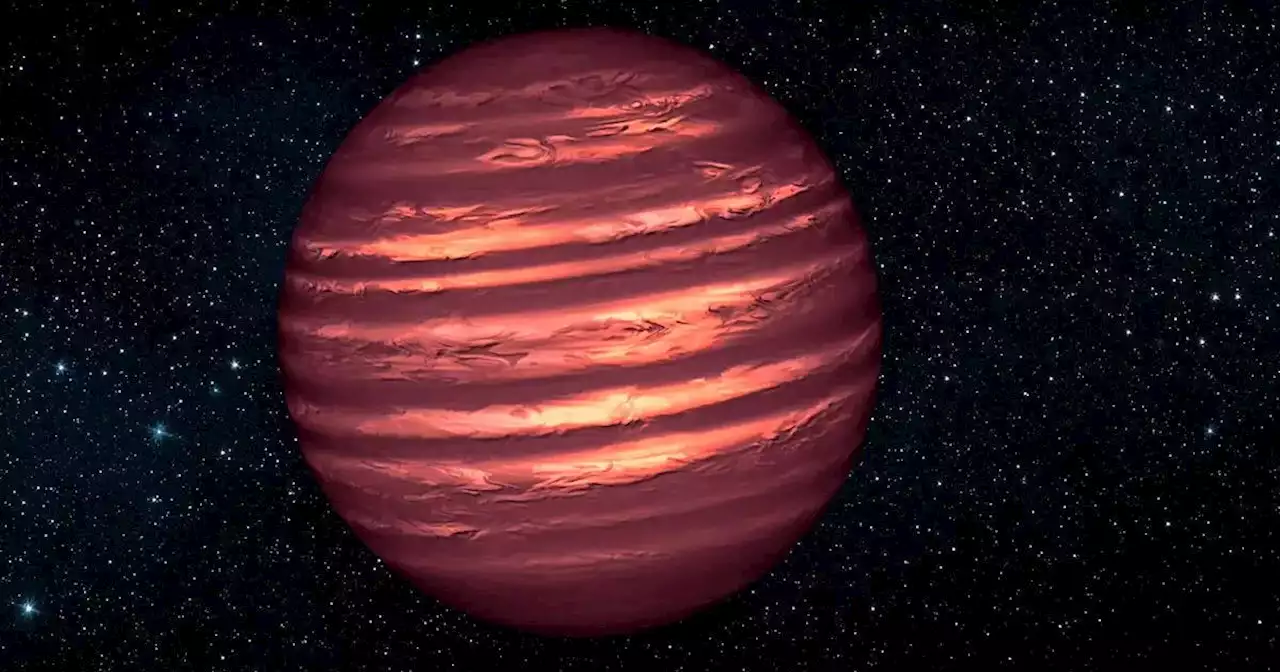 Astronomers discover brown dwarf covered in stripes