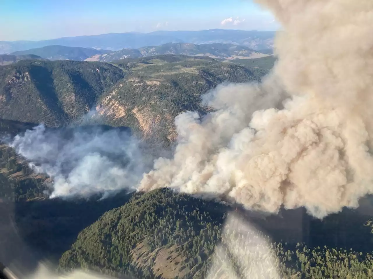 Cooler weather could offer respite to crews battling wildfire near Penticton, B.C.