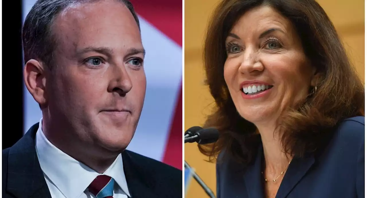 NY Gov. Kathy Hochul has early lead over Republican rival Lee Zeldin, polls show