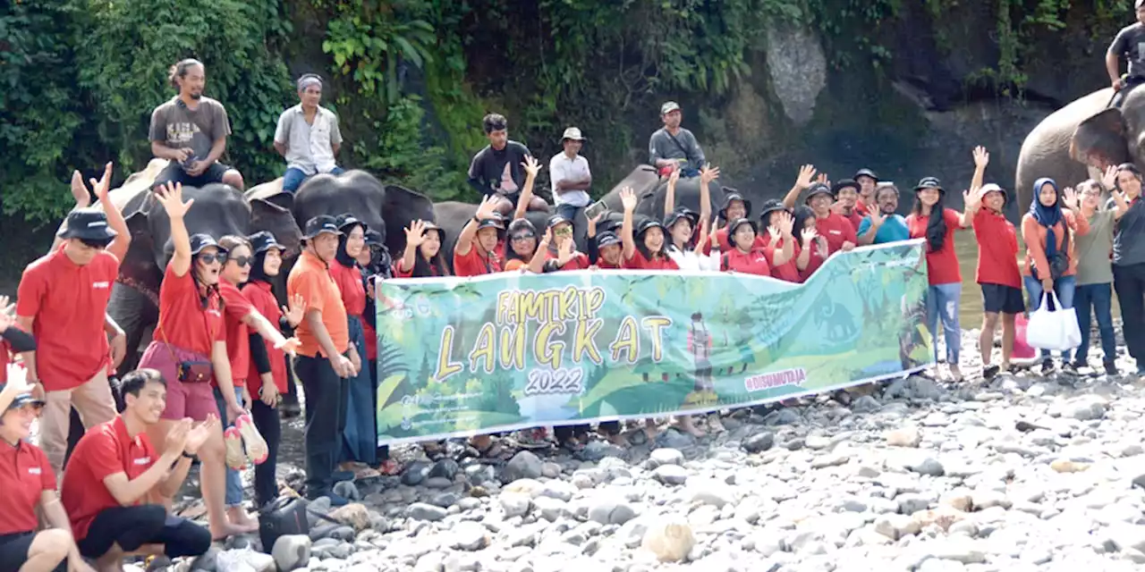 Promosikan Destinasi Wisata, Disbudpar Sumut Sukses Gelar Famtrip Langkat 2022