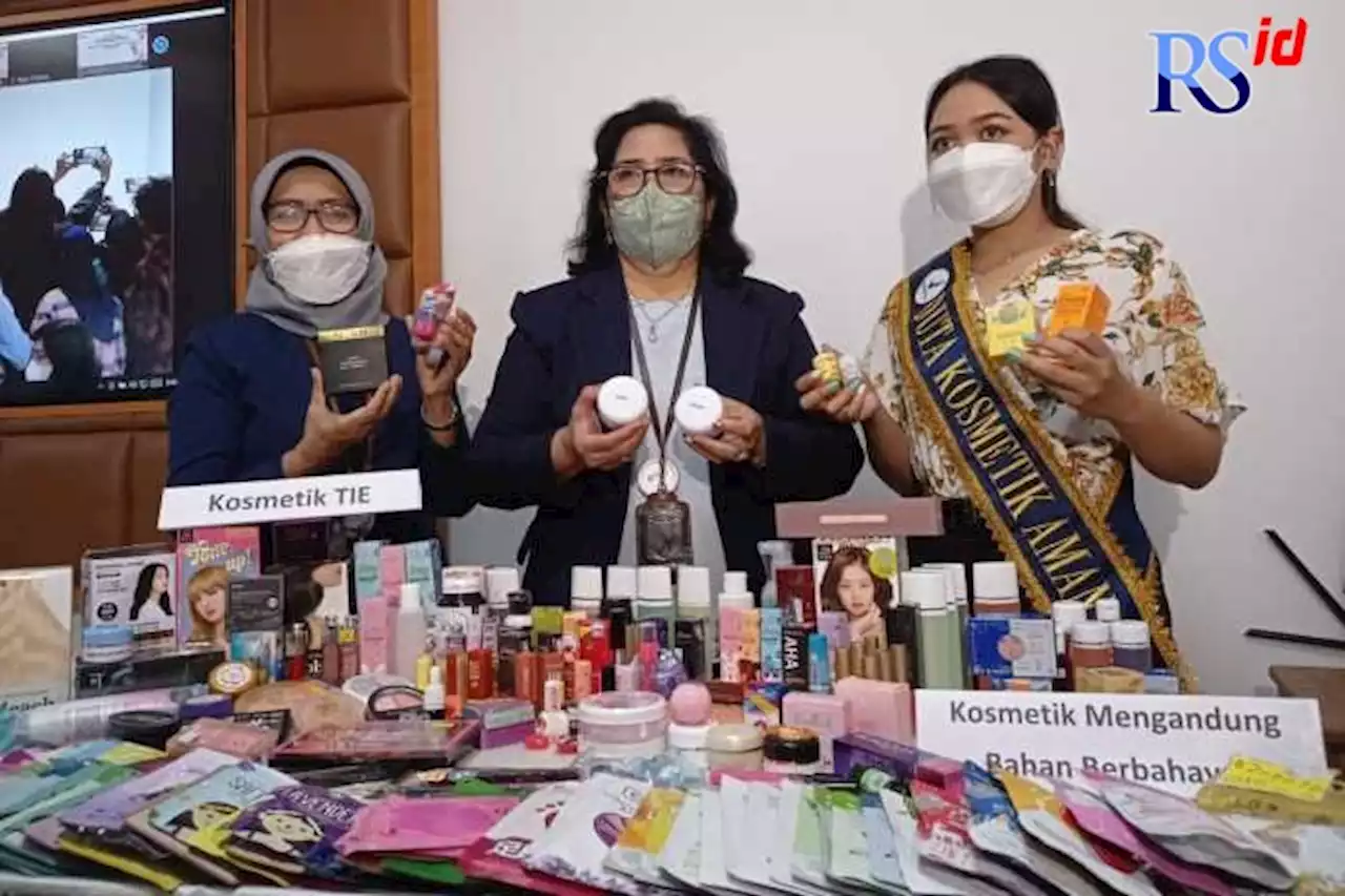 Ribuan Produk Kosmetik Ilegal Disita