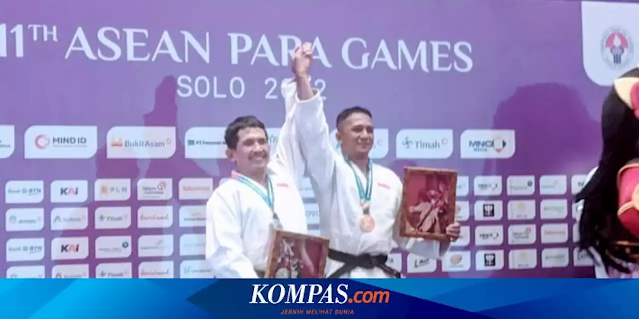 Hasil ASEAN Para Games: Diwarnai Kemenangan 2 Detik, Indonesia Tambah 3 Emas dari Blind Judo