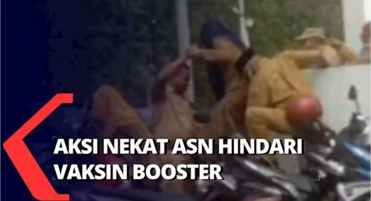 Aksi ASN yang Nekat Kabur karena Hindari Vaksin Booster