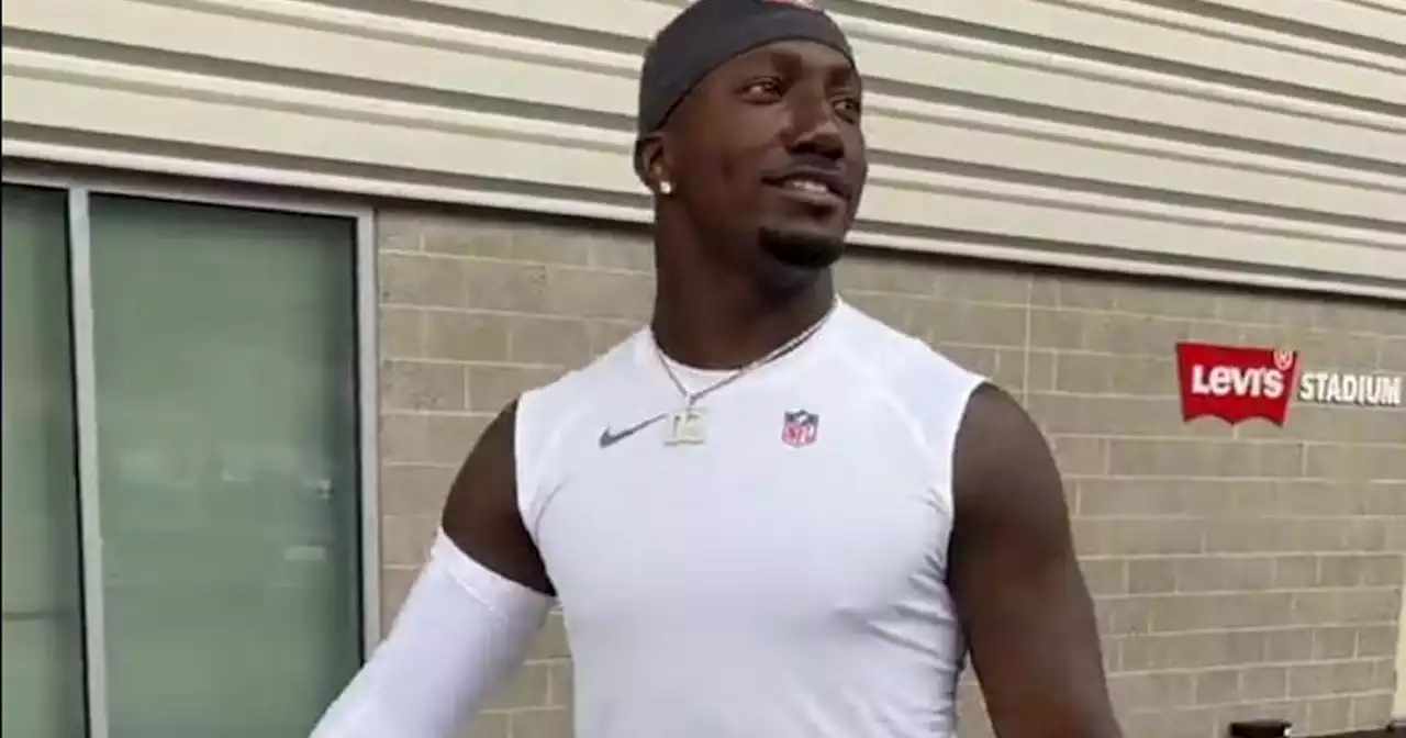 'Deebo loves playing football'; 49ers reach contract extension with star receiver Deebo Samuel