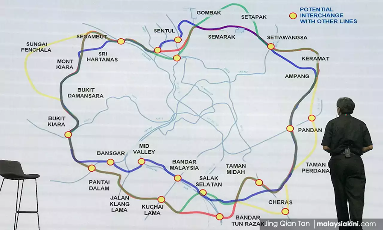 MRT3 to cost RM50.2b, nearly RM1b per kilometre