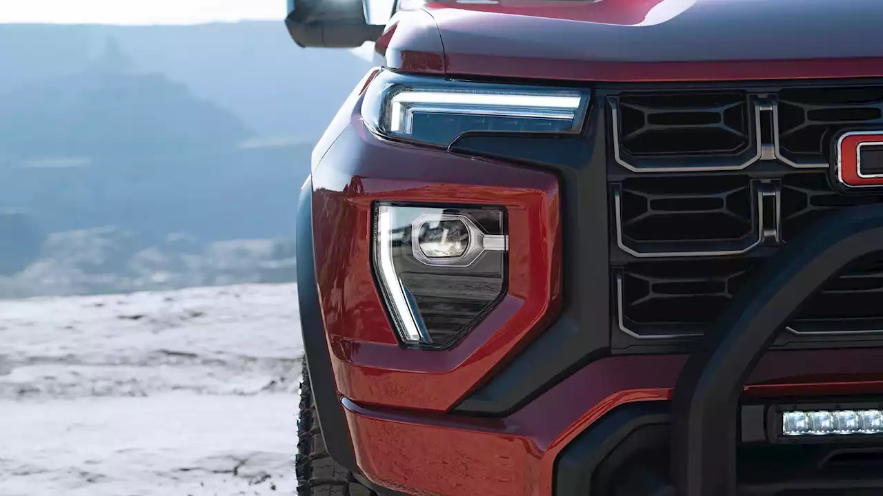 2023 GMC Canyon teased, debuts Aug. 11