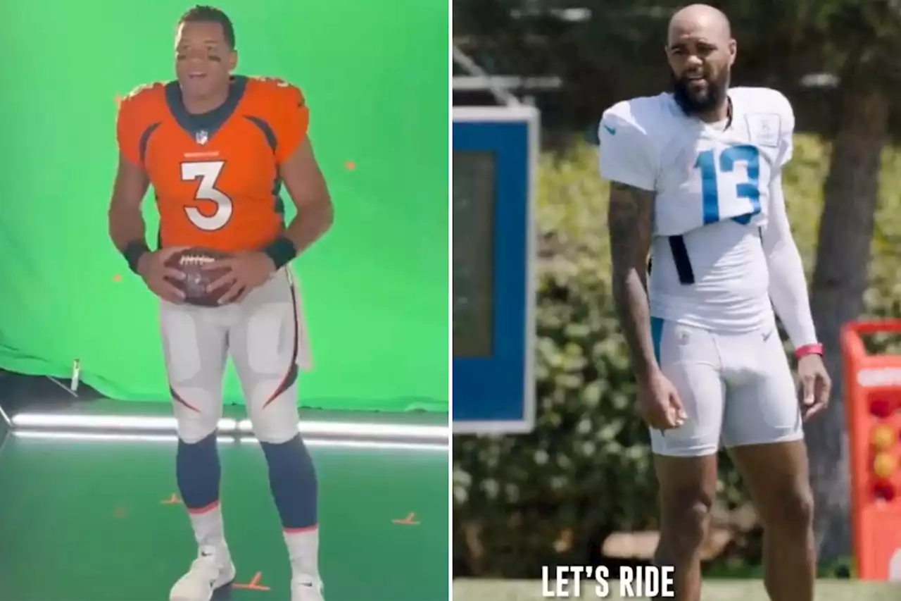 Keenan Allen mocks Russell Wilson’s ‘let’s ride’ line from Broncos hype video