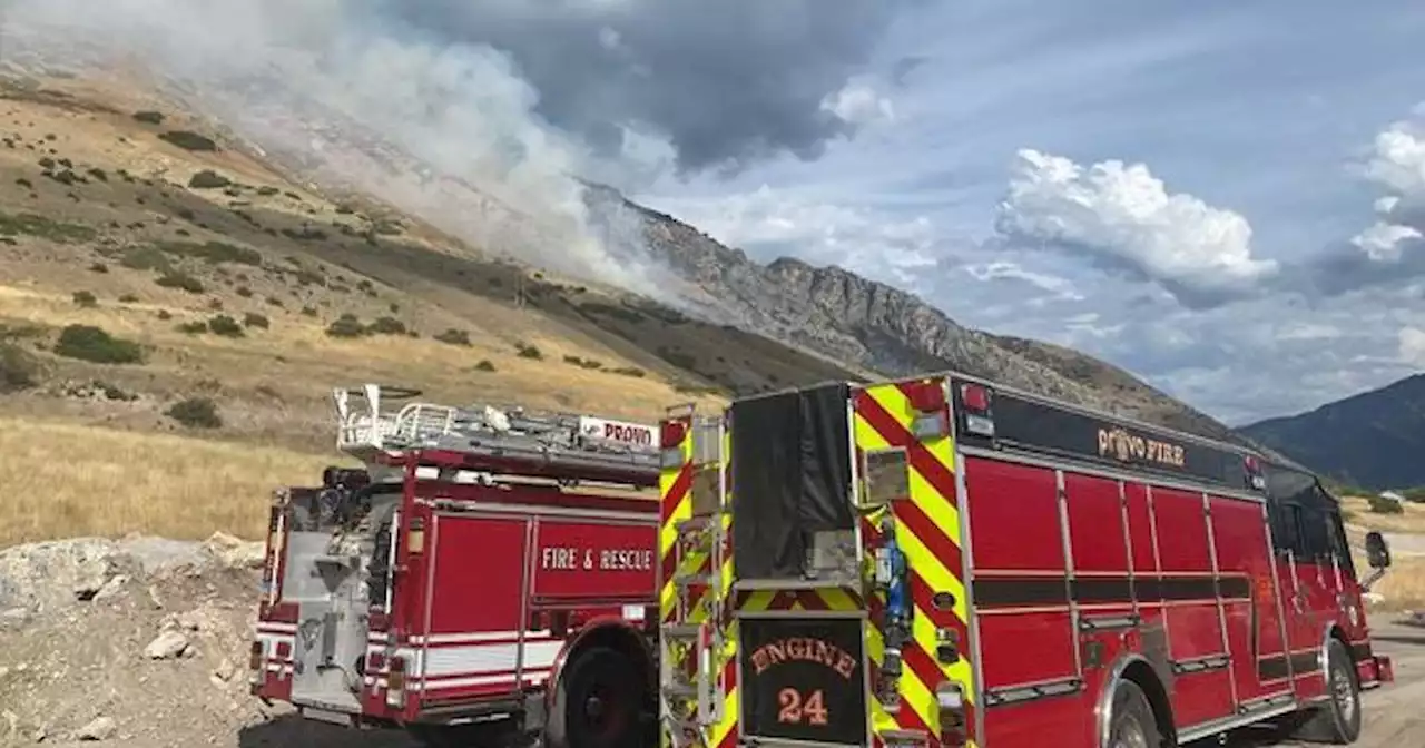 Man trying to burn a spider ignites wildfire in Utah County, police say