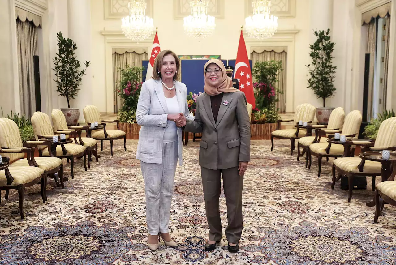 Nancy Pelosi Lands in Singapore to Kick Off Her Asia Tour