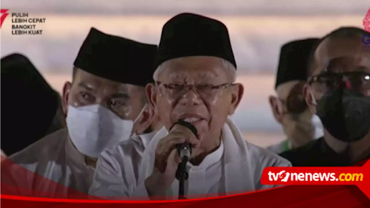 Wapres Ma'ruf Amin Sebut Penghuni Surga Kebanyakan Orang Indonesia: Tapi Ada yang Pakai Proses Pemanggangan