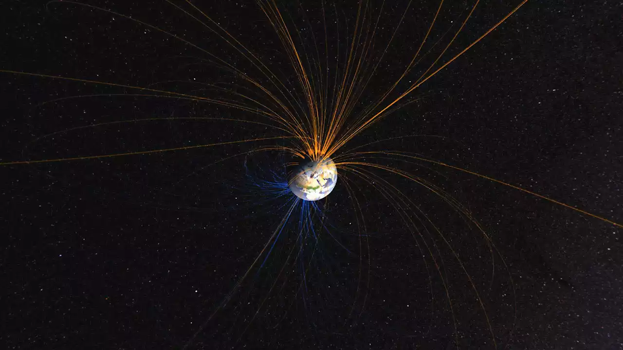 Earth's Magnetic Field Almost Completely Collapsed 550 Million Years Ago