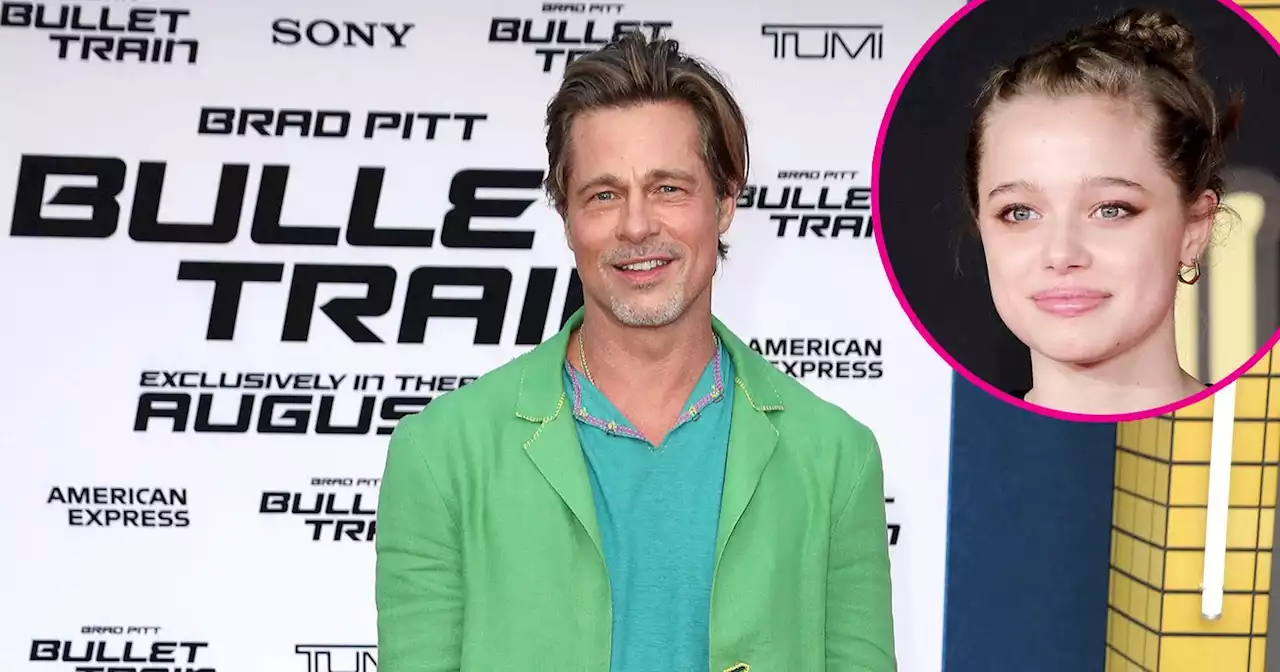 Brad Pitt Says ‘Very Beautiful’ Daughter Shiloh ‘Brings a Tear to the Eye’