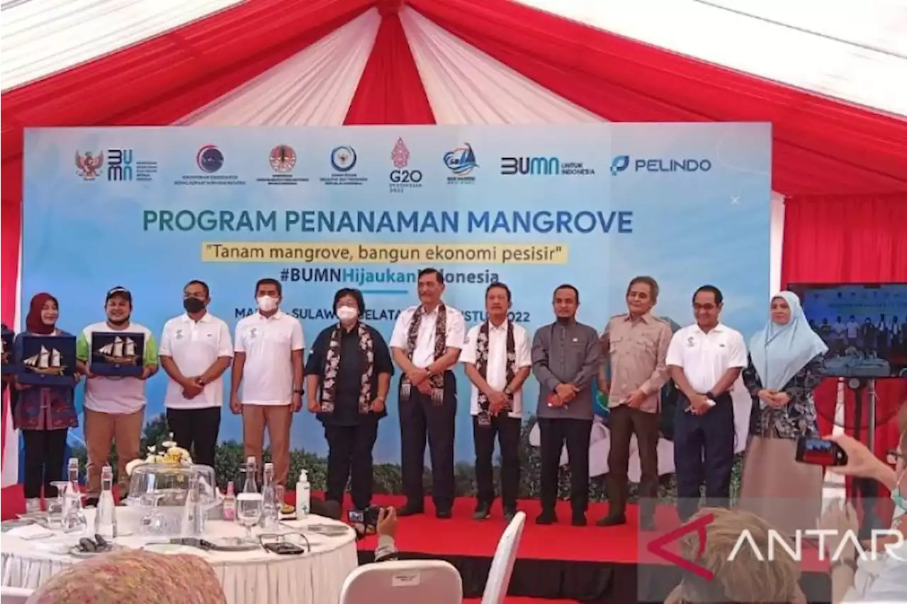 Pelindo tanam mangrove serentak libatkan komunitas pesisir