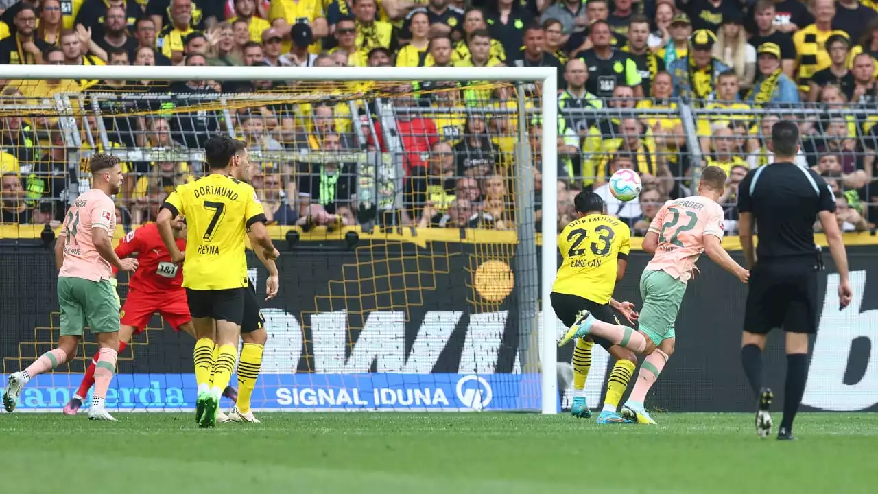 Borussia Dortmund - Werder Bremen 2:3: Puff-Proteste bei BVB-Sieg wegen Ticket-Preisen