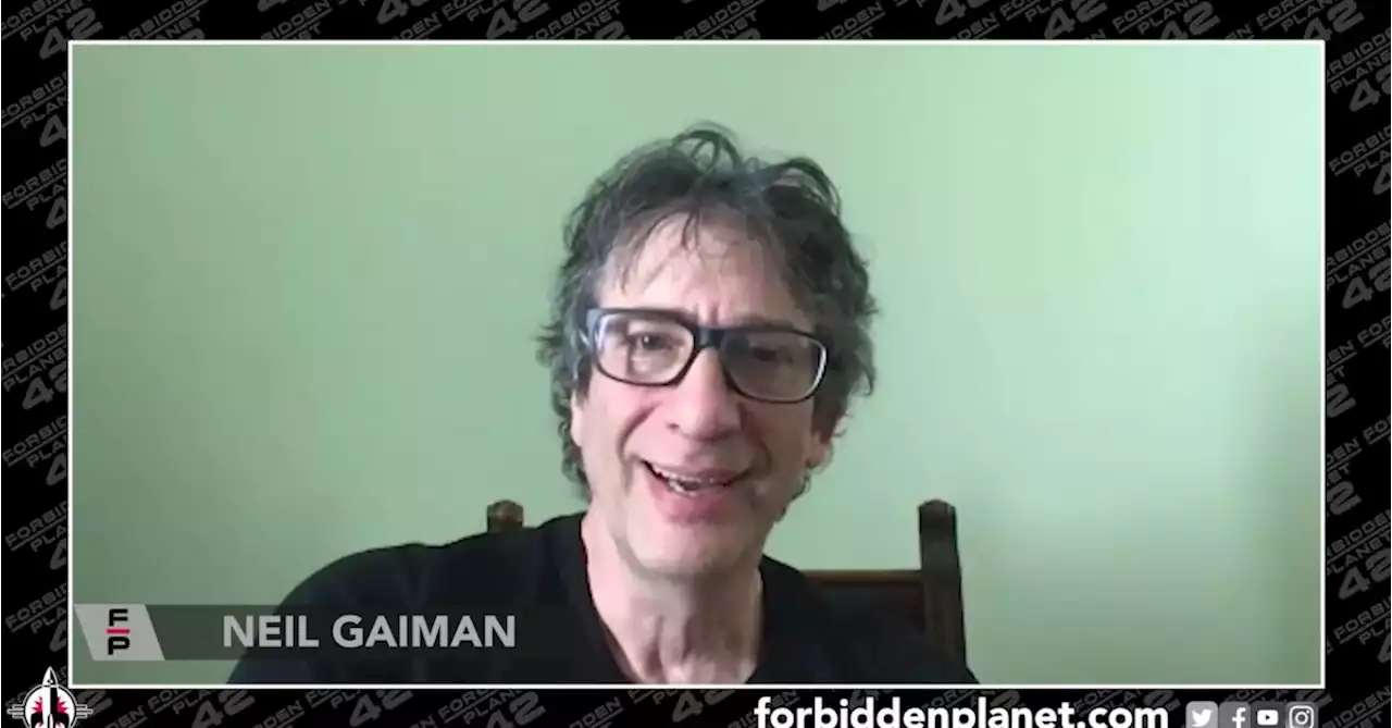 Neil Gaiman as God in The Daily LITG 20th August 2022