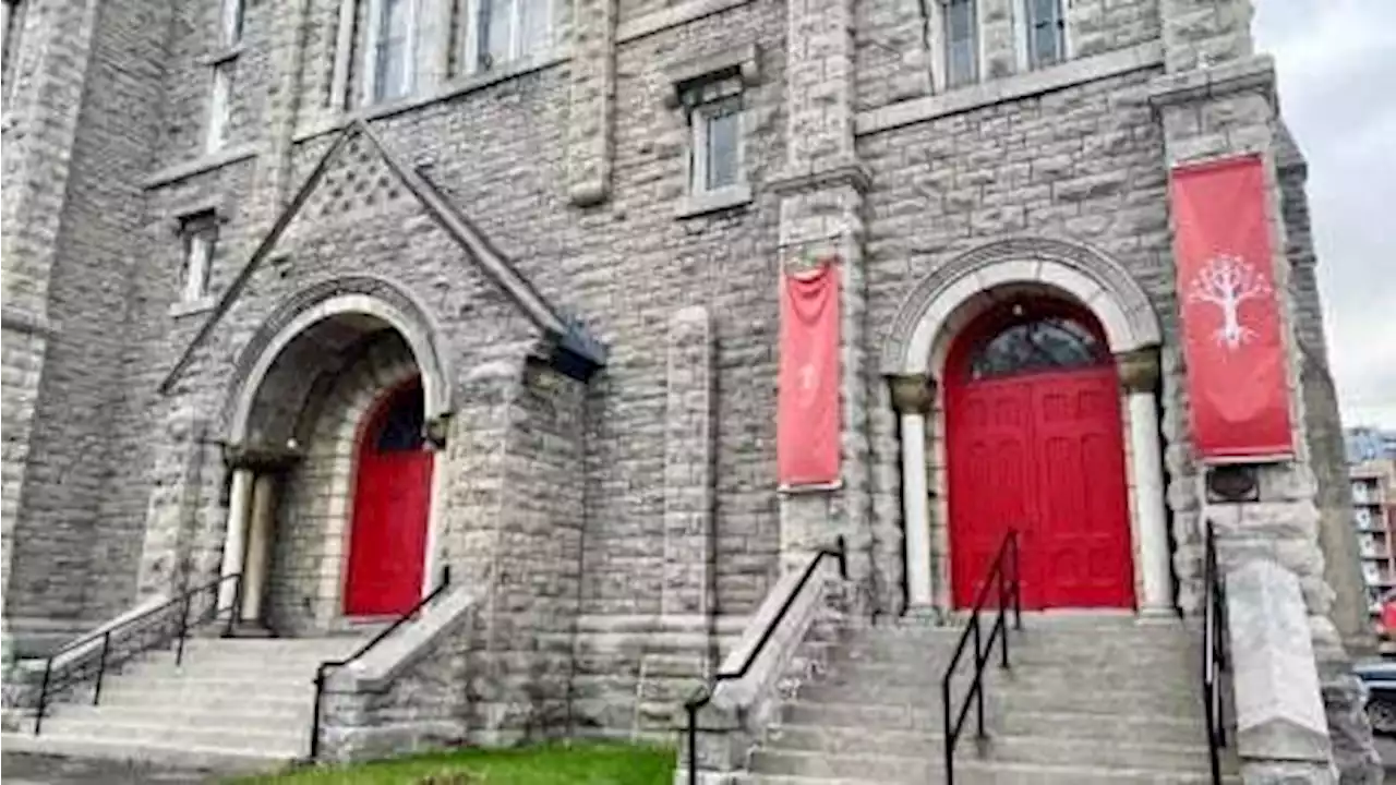 Group occupying St. Brigid's calls claims it violated Heritage Act bogus | CBC News