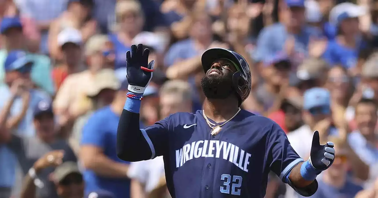 Column: The Franmil Reyes effect helps the Chicago Cubs rally past the Milwaukee Brewers 8-7 — their 8th win in 11 games