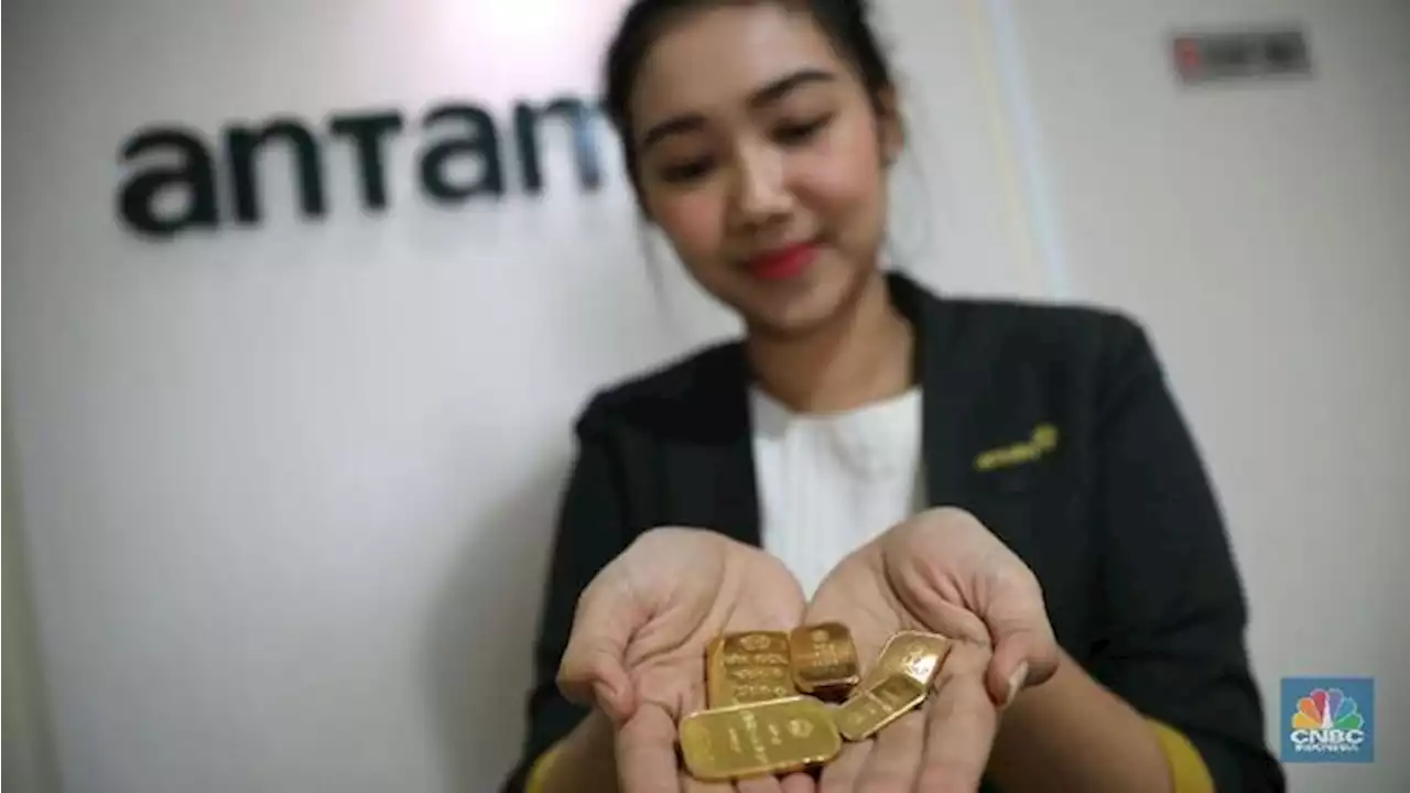 Jeblok! Harga Emas Antam Seminggu Anjlok Rp 18.000