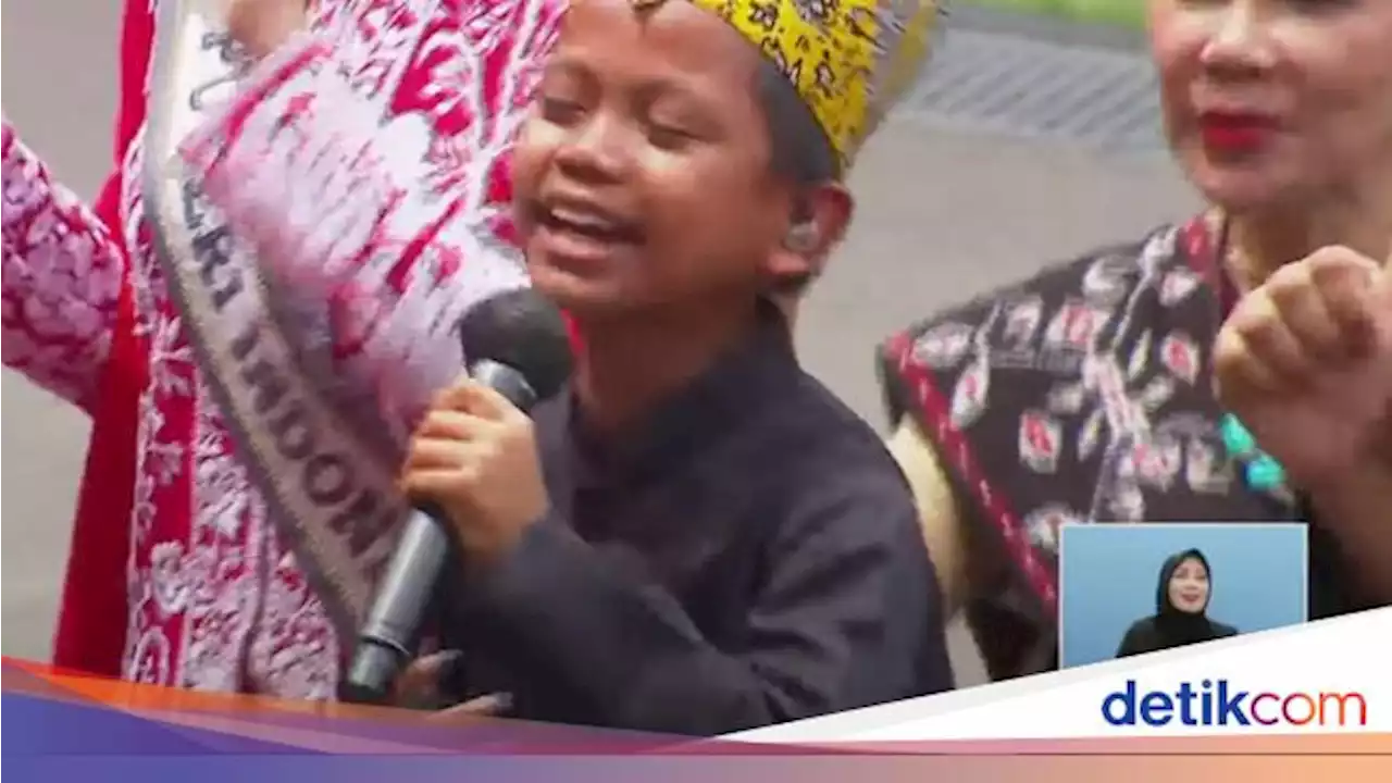 Alasan Juru Bahasa Isyarat HUT RI Ikut 'Goyang' Saat Farel Prayoga Bernyanyi