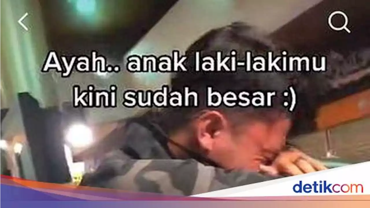 Viral, Kisah Haru Anak Baru Bertemu Ayah Kandung Setelah 18 Tahun Berpisah