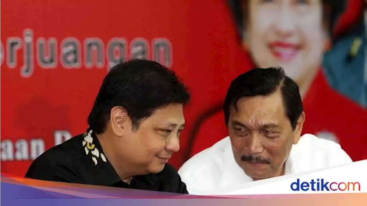 2 Menko Jokowi, Luhut & Airlangga, Beda Pernyataan soal Harga BBM Naik