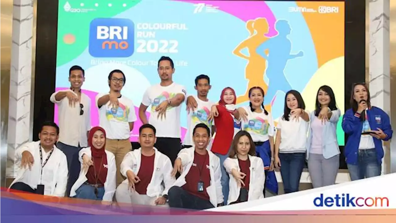 Sebanyak 5.000 Pelari Bakal Ramaikan BRImo Colourful Run 2022