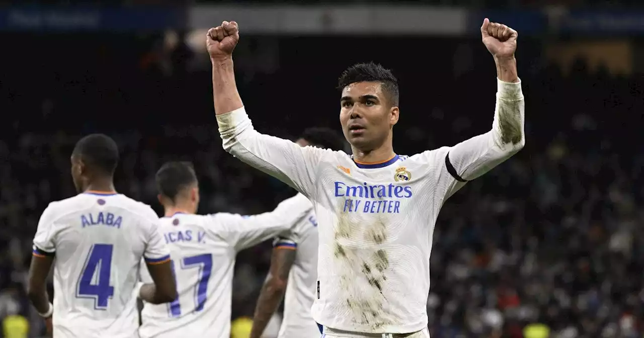 Casemiro, en el podio de las ventas del Real Madrid