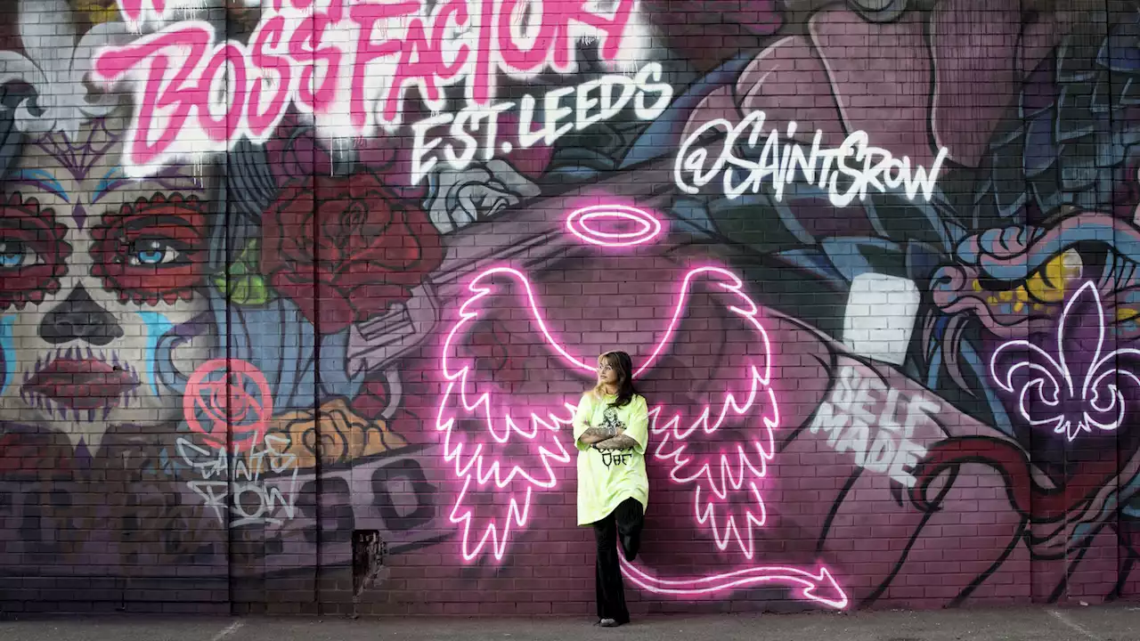 This Saints Row mural celebrates the UK's most entrepreneurial city