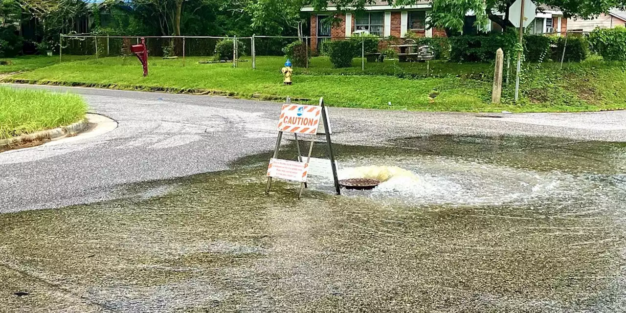 Severe rainfall causing sanitary sewage problems citywide