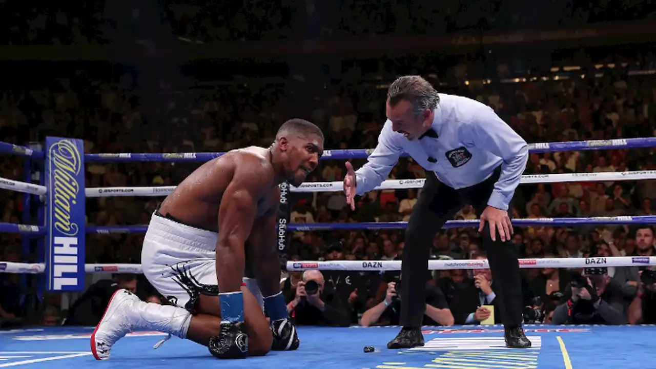Anthony Joshua on the brink