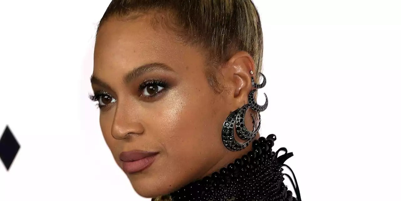 Beyoncé's Little Black Dress Includes Bra Cutouts and Mesh Sleeves