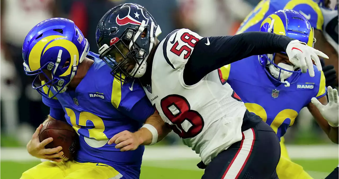 What a rush for Texans' defense: six sacks against Rams