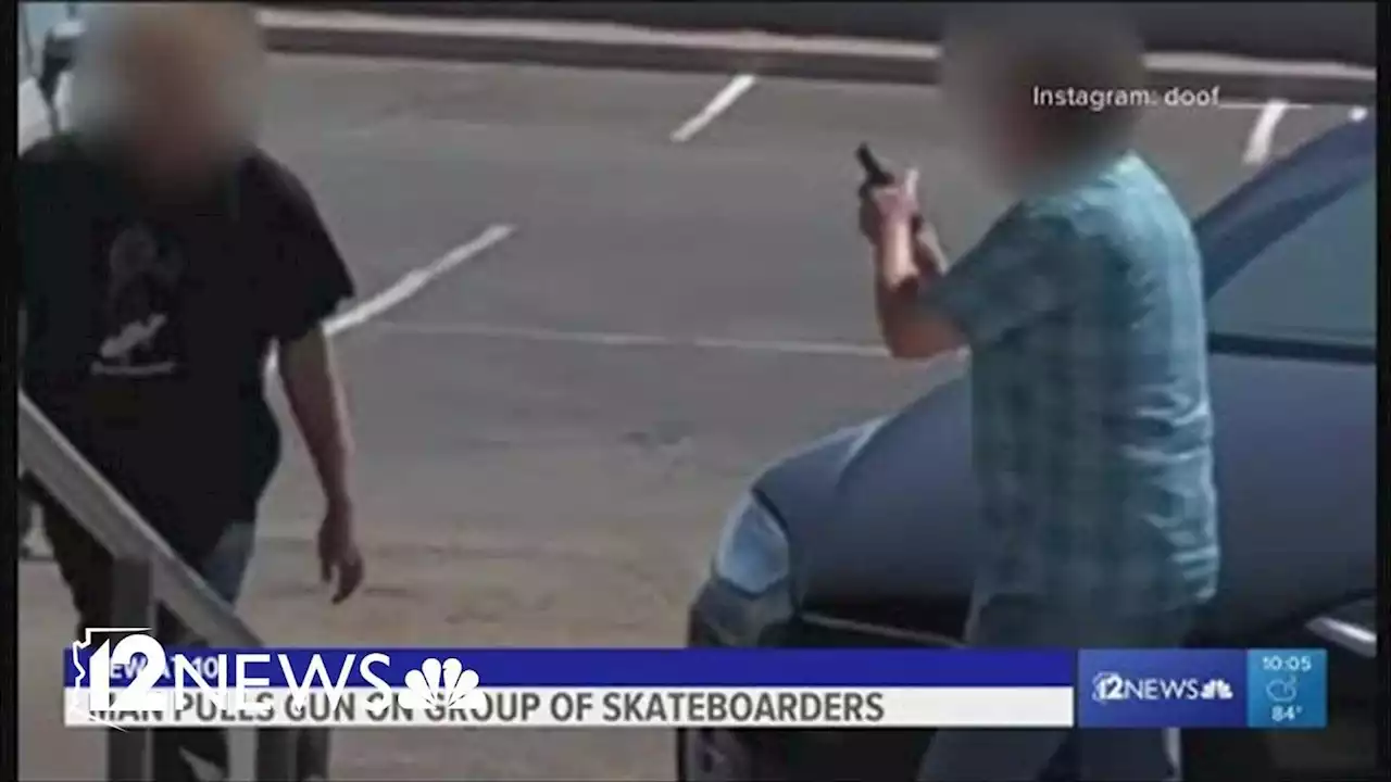 Watch Tesla Model X Driver Pull Gun On Skateboarder For No Reason