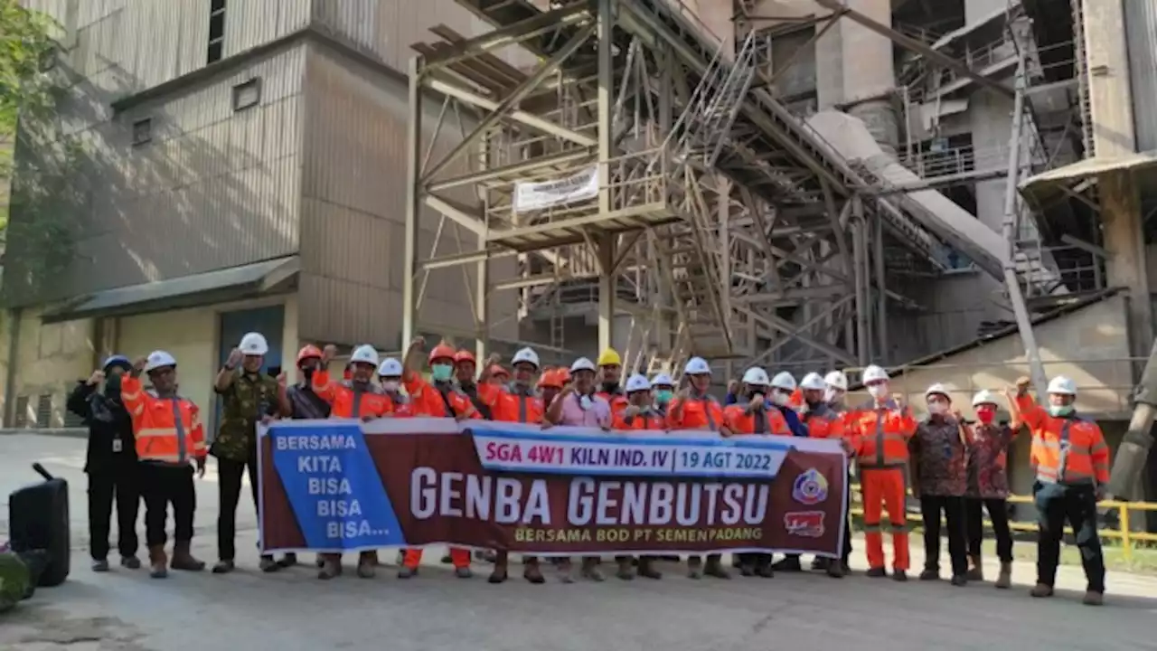 Direktorat Produksi Semen Padang Genba Genbutsu di Area Indarung IV