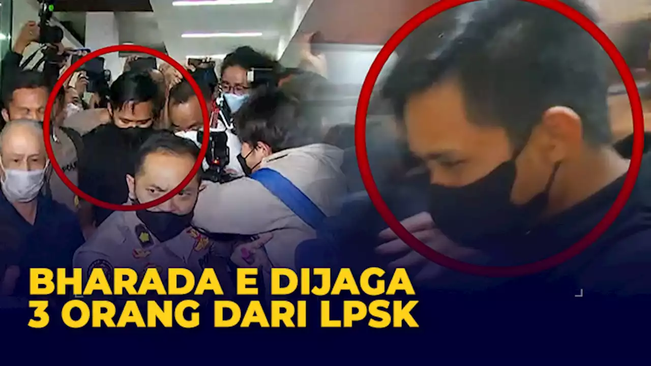 Bharada E Dijaga 3 Orang dari LPSK Selama 24 Jam di Rutan Bareskrim