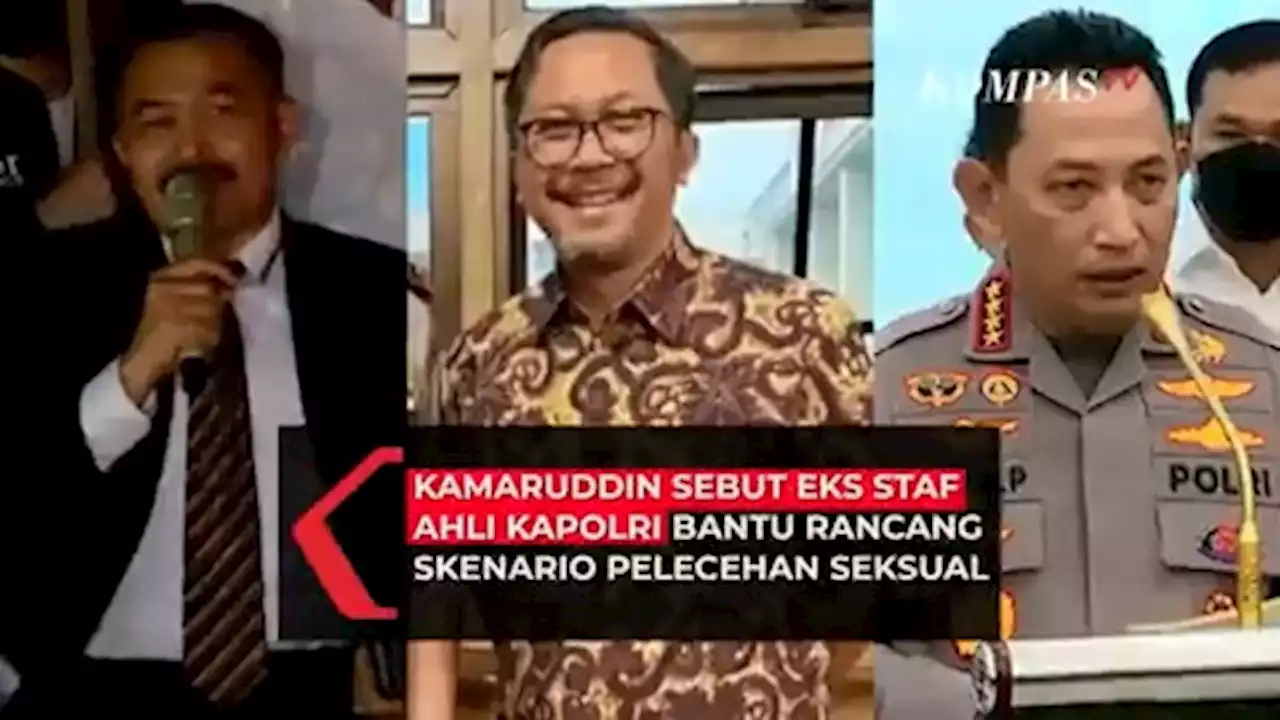 Kamaruddin Sebut Eks Staf Ahli Kapolri Bantu Rancang Skenario Pelecehan Seksual