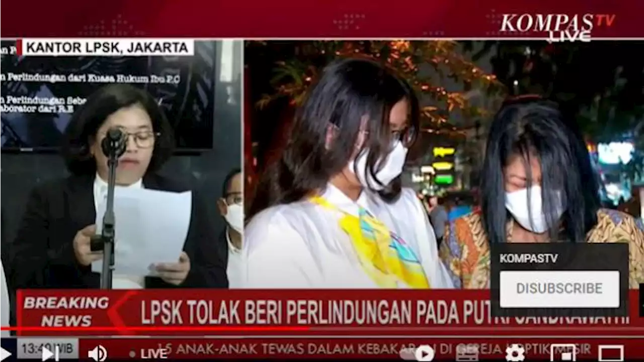 Soal Putri Candrawathi Bisa Ajukan Diri sebagai Justice Collaborator, LPSK: Apa Mau Lawan Suaminya?