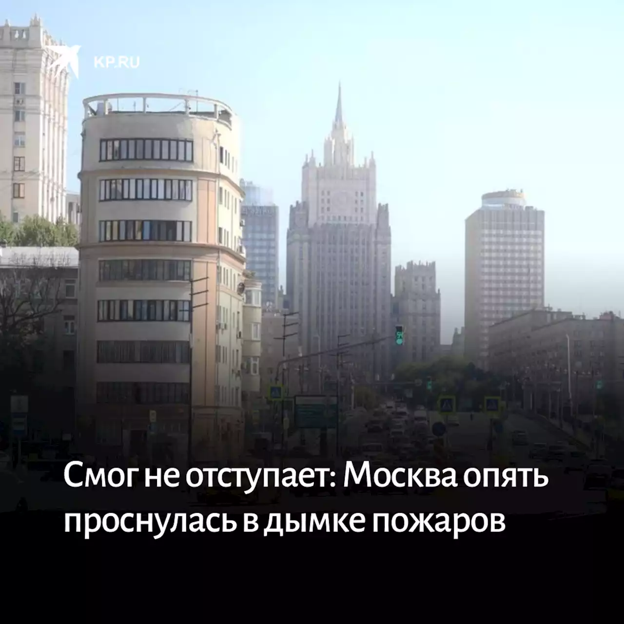 Смог в Москве из-за лесных пожаров в Рязанской области: прогнозы синоптиков