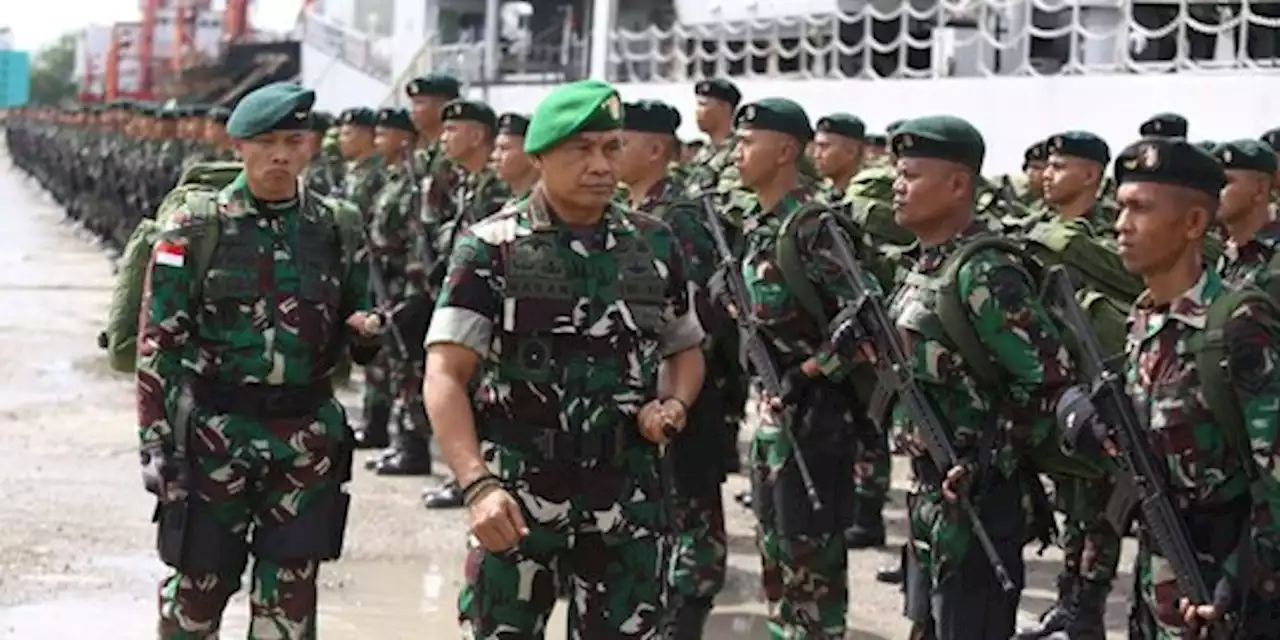 Kembali ke Aceh, 445 Prajurit TNI Selesaikan Tugas Khusus 'Honai to Honai' | merdeka.com